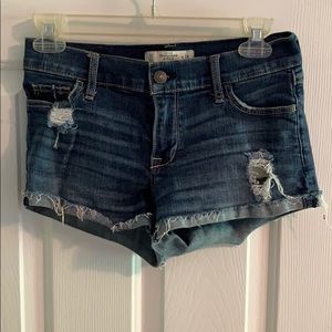 Abercrombie jean shorts